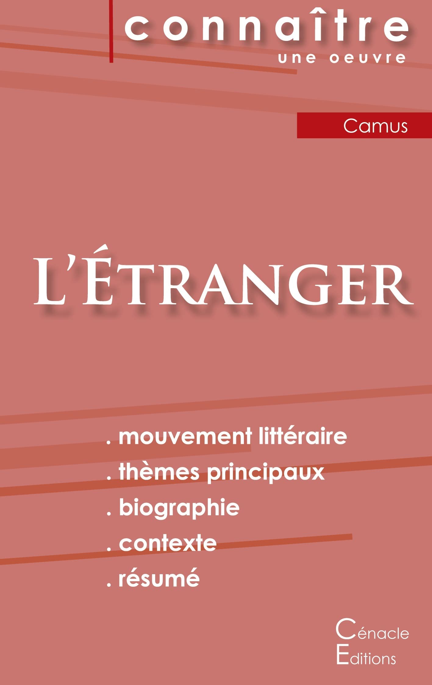 Libro: Fiche de lecture L'Étranger de Albert Camus (analyse littéraire de référence et résumé complet)