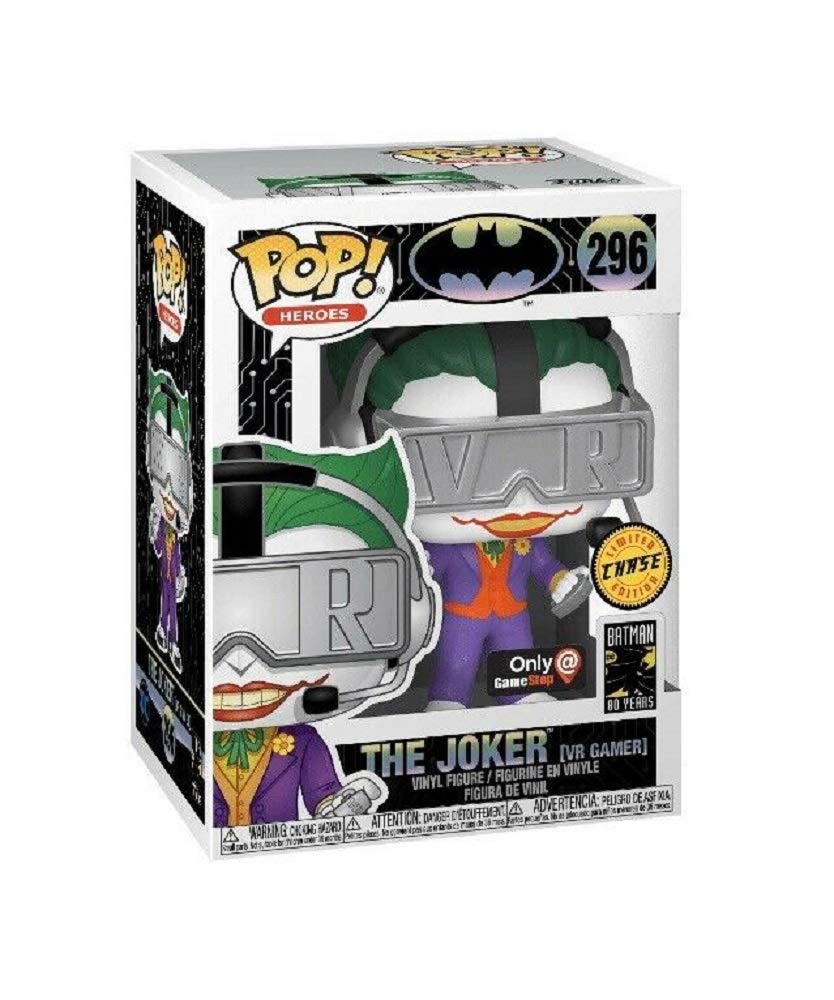 Funko Pop! DC Batman VR Gamer Joker Chase Exclusivo Figura