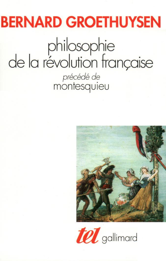 Libro: Philosophie de la Révolution française / Montesquieu