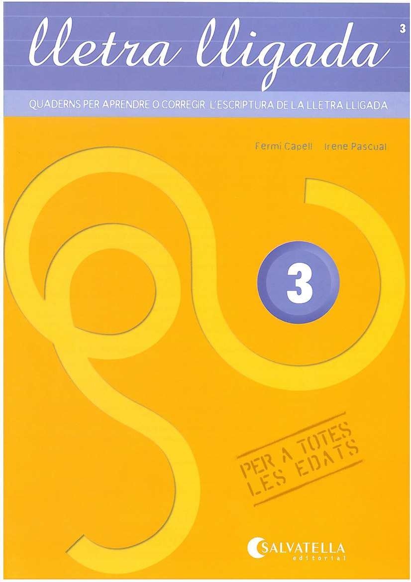 Libro: Lletra lligada 3