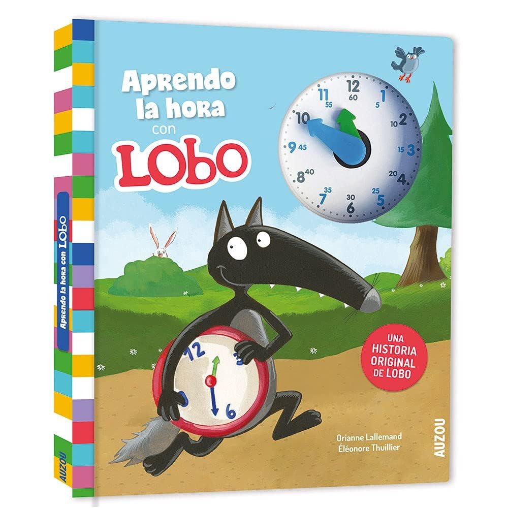 Libro: Aprendo la hora con Lobo