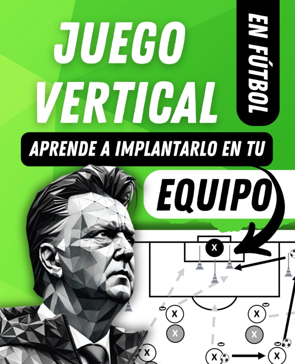 Libro: Manual de JUEGO VERTICAL en fútbol: Aprende y descubre todas las ESTRATEGIAS para una ofensiva dinámica.