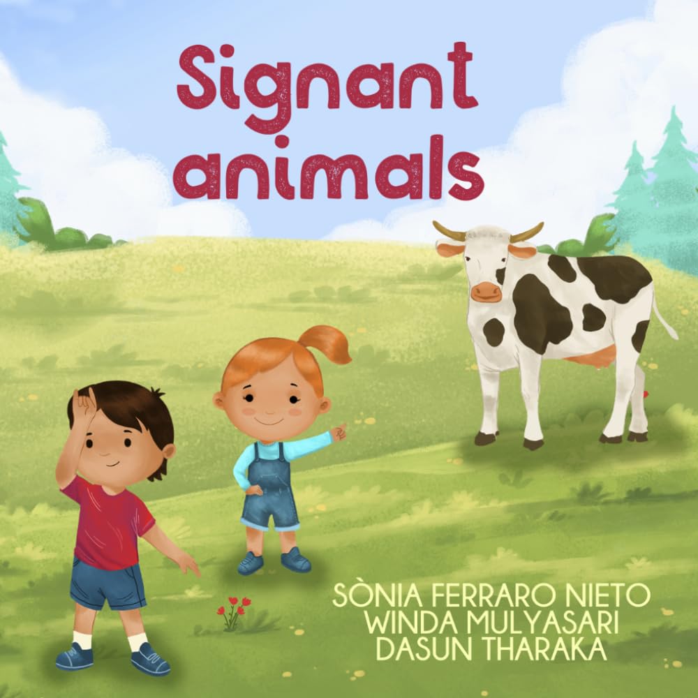 Libro: Signant animals: Imatges de 14 animals i els seus signes basats en l'LSC (llengua de signes catalana)