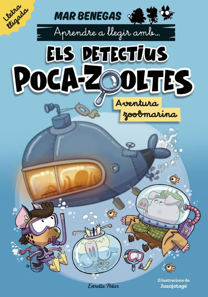 Libro: Aprendre a llegir amb els detectius Poca-zooltes Lletra lligada 1. Aventura zoob: En lletra lligada per aprendre a llegir (llibres per a nens a partir de 5 anys)