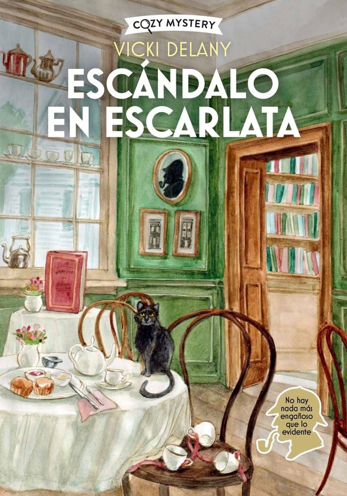 Libro: Escándalo en escarlata (Cozy Mystery): 3