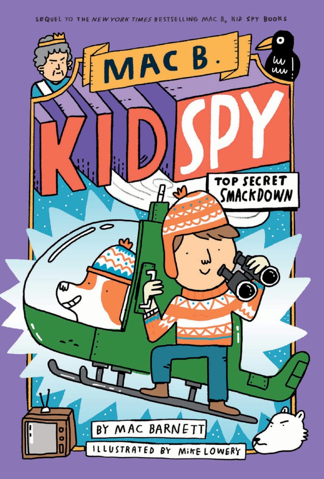 Libro: Top Secret Smackdown (Mac B., Kid Spy #3) - the third novel in a thrilling, hilarious, illustrated spy series!