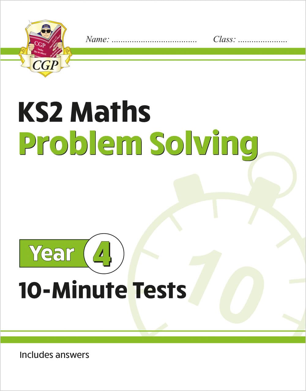 Libro: KS2 Year 4 Maths 10-Minute Tests: Problem Solving (CGP Year 4 Maths)