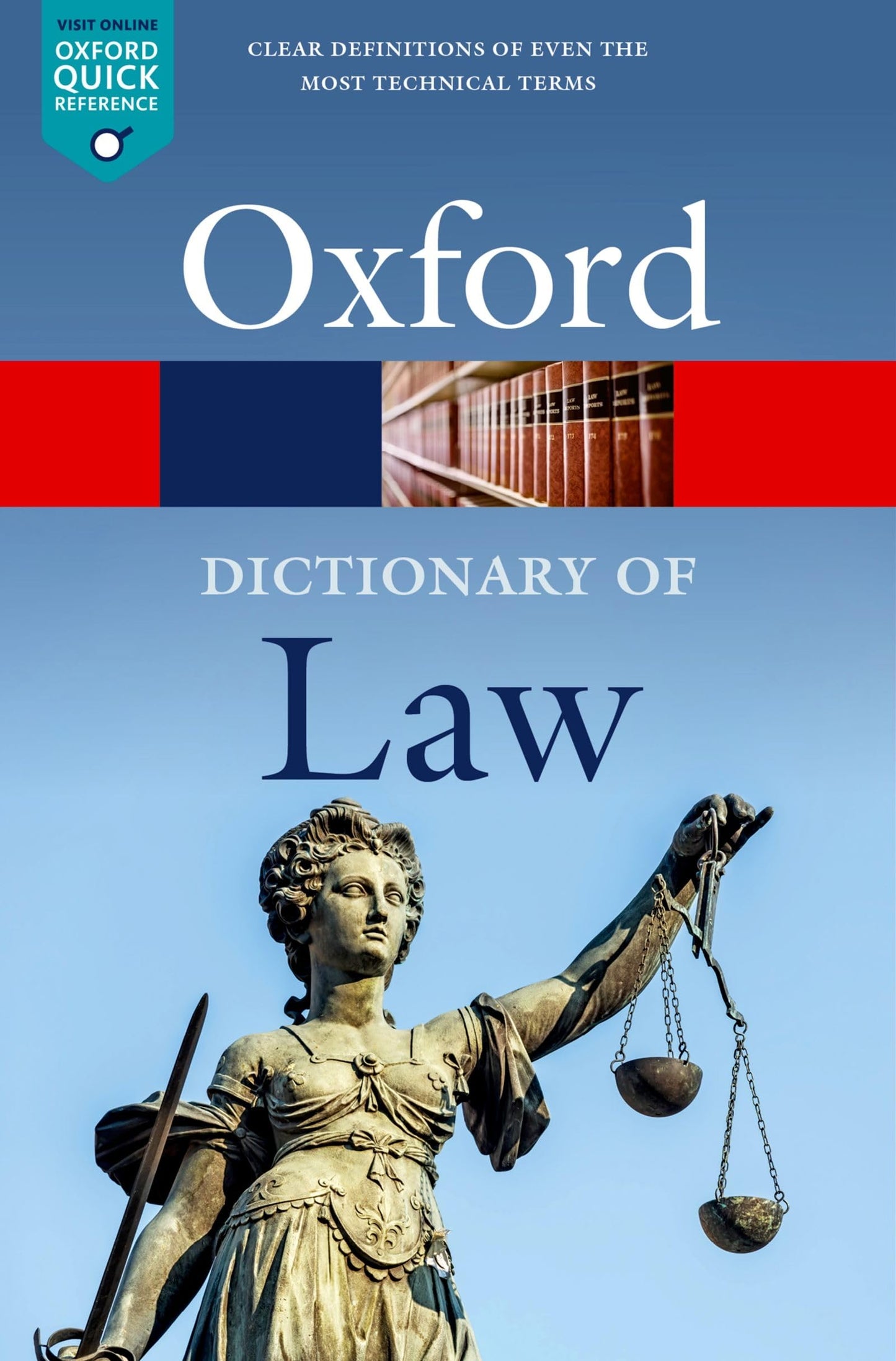 Libro: A Dictionary of Law (Oxford Quick Reference)