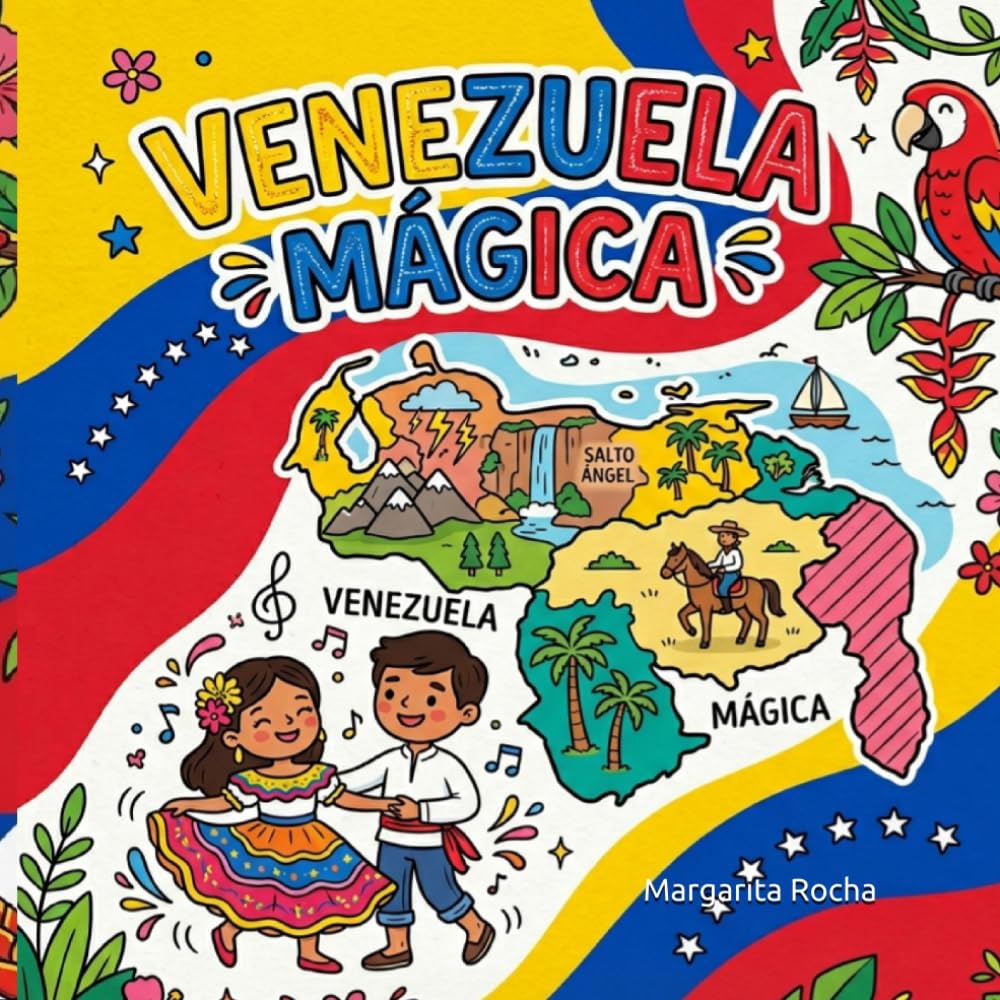 Libro: Venezuela Magica: Colorea nuestras raízes (Spanish Edition)
