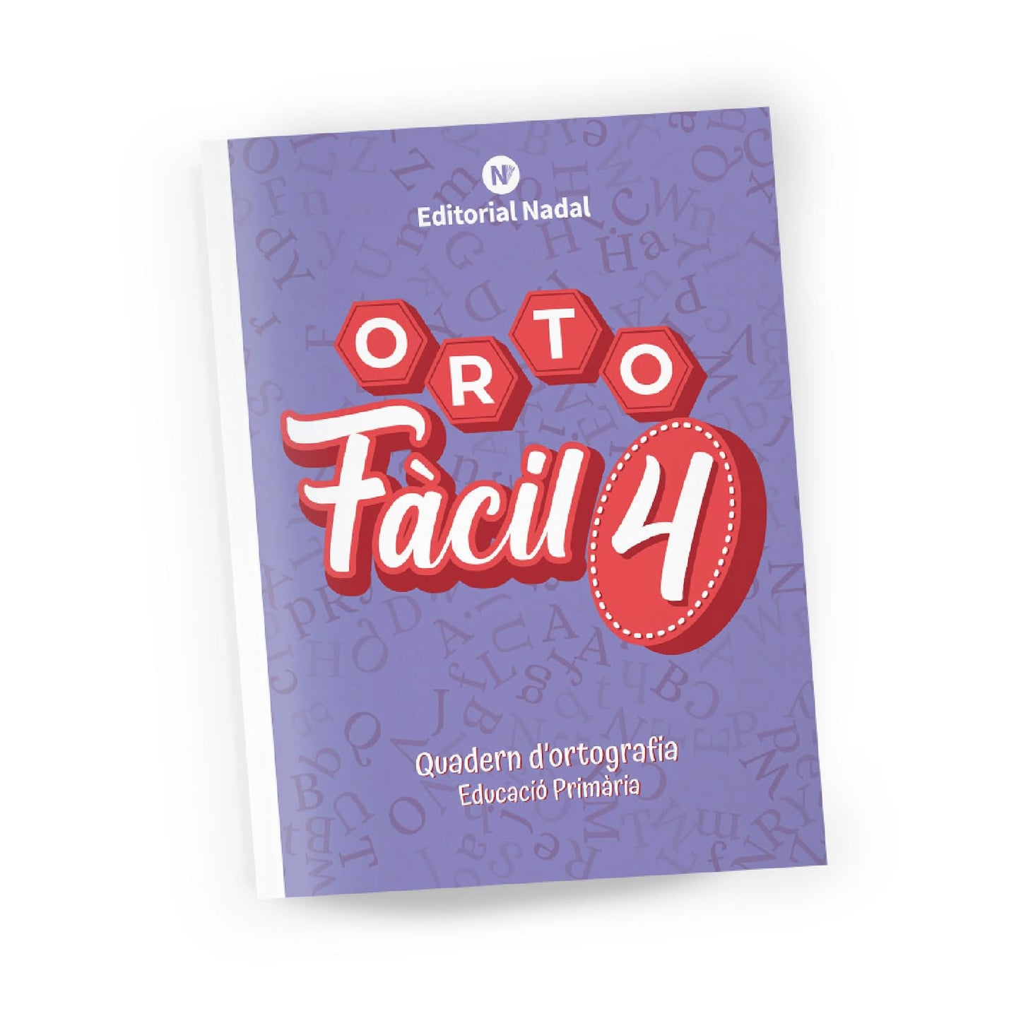 Libro: ORTOFÀCIL 4 - Quadern d’ortografia catalana | Diccionari, síl·labes, diftongs, accentuació, contraccions i puntuació | Inclou dictats