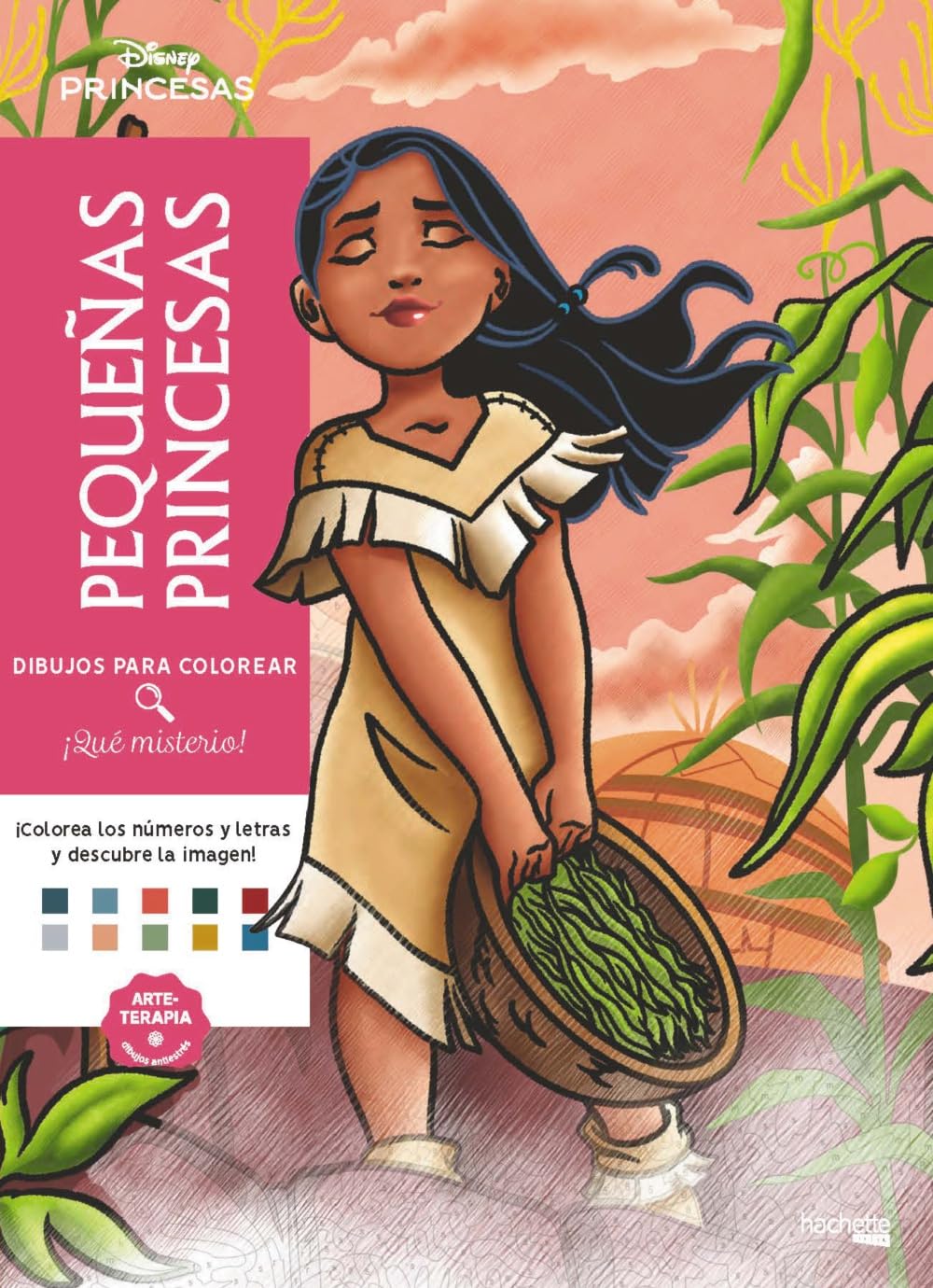 Libro: Dibujos para colorear, ¡qué misterio! Pequeñas princesas (Hachette HEROES - DISNEY - Arteterapia)