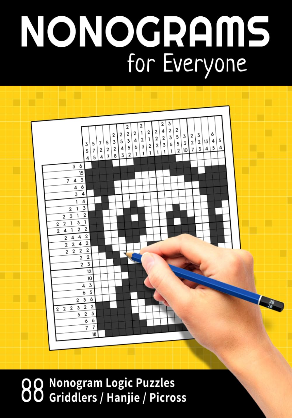 Libro: Nonograms for Everyone: 88 Nonogram Logic Puzzles (Griddlers / Hanjie / Picross) (Puzzle Books Collection)