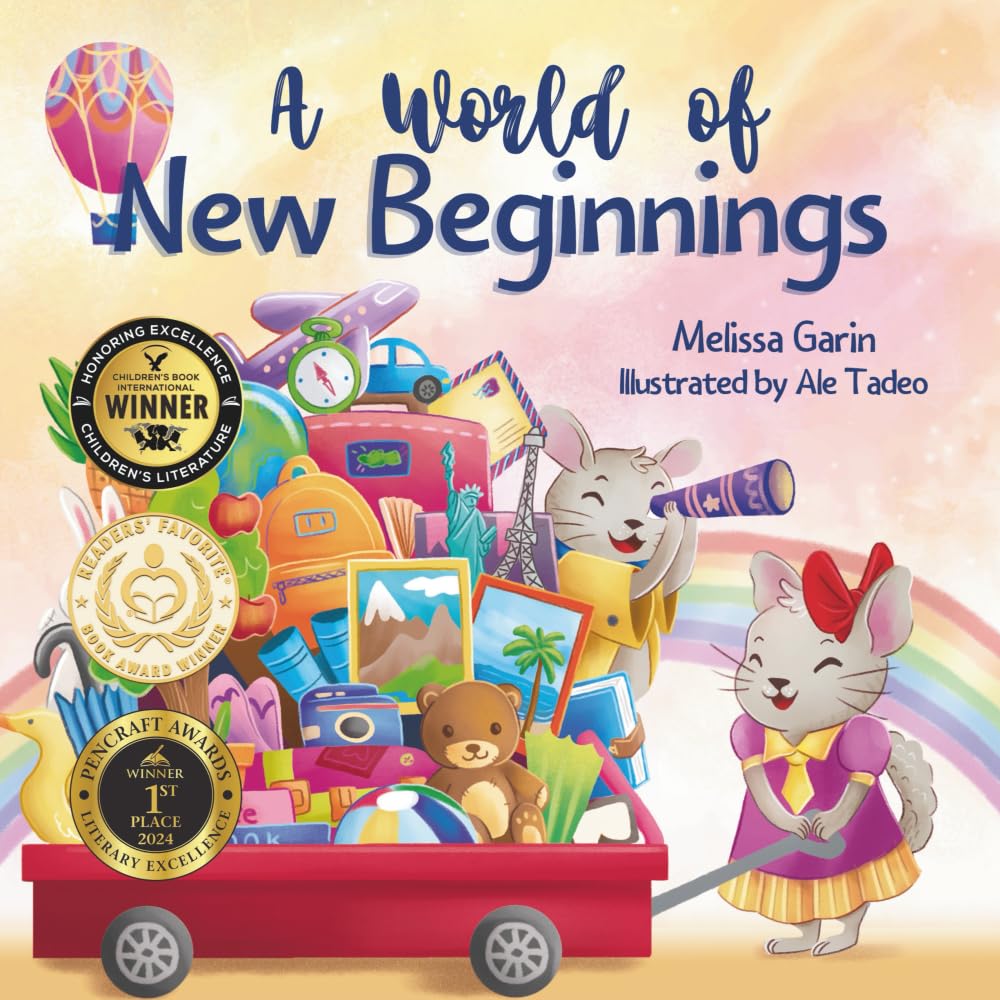 Libro: A World of New Beginnings: A Rhyming Journey about change, resilience and starting over