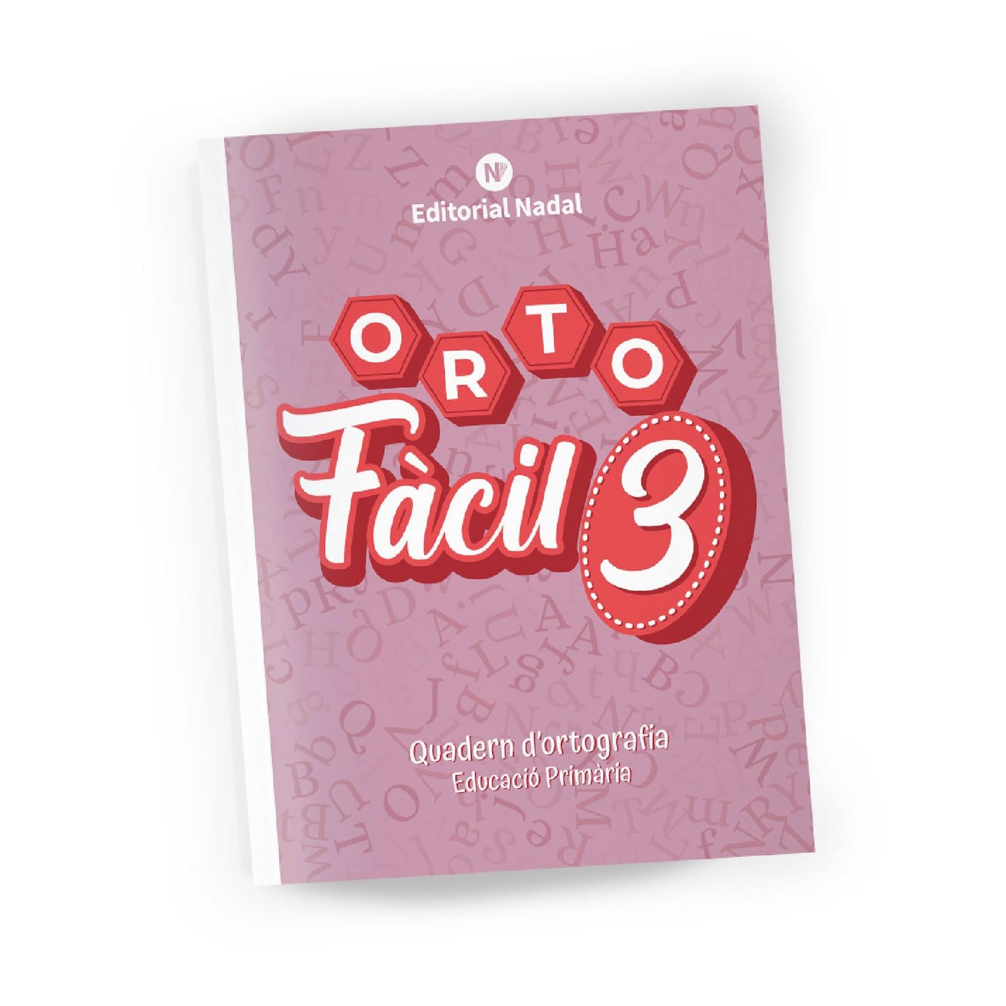 ORTOFÀCIL 3 - Quadern d’ortografia catalana | Accent gràfic, síl·labes, apòstrof, grafies, coma i punt | Inclou dictats