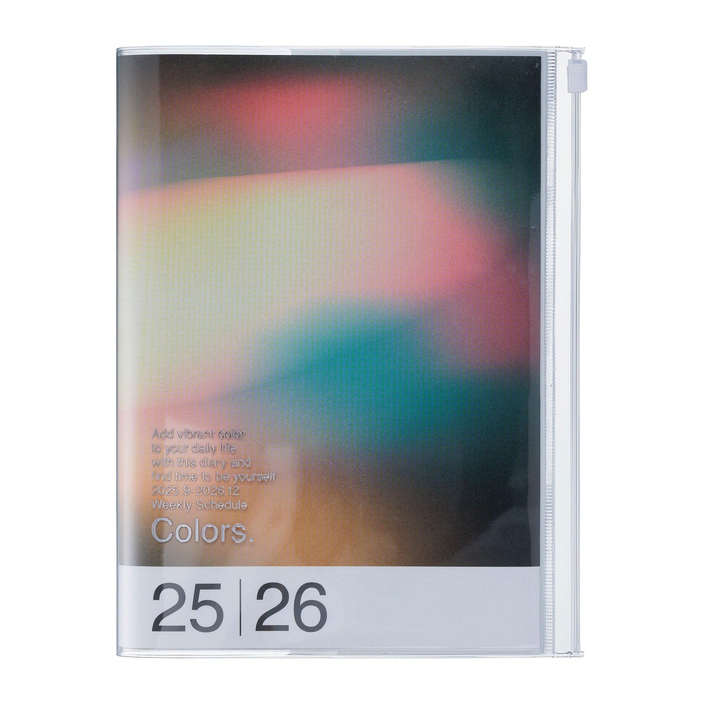 Libro: MARK'S 2025/26 Pocket Calendar, A5 Gradient, Black: From September 2025 to December 2026