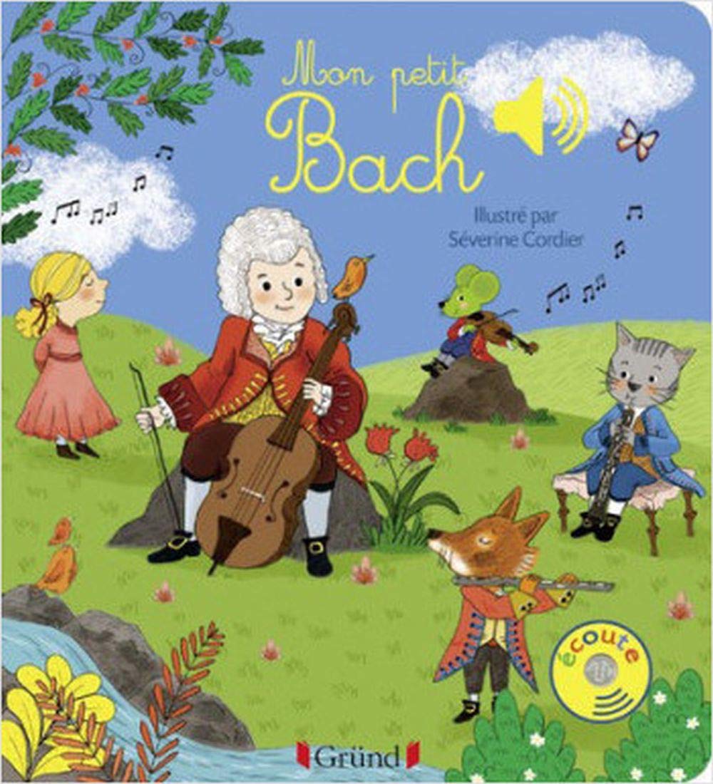 Libro: Mon petit Bach - Livre sonore avec 6 puces - Dès 1 an