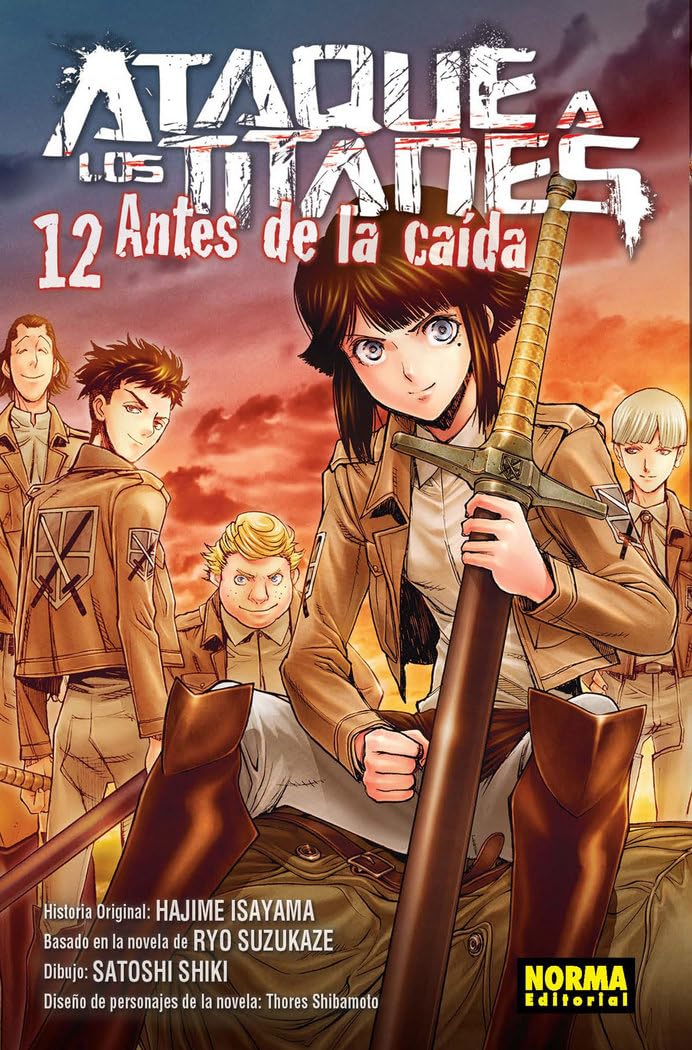 Libro: ATAQUE A LOS TITANES.12 ANTES DE LA CAIDA