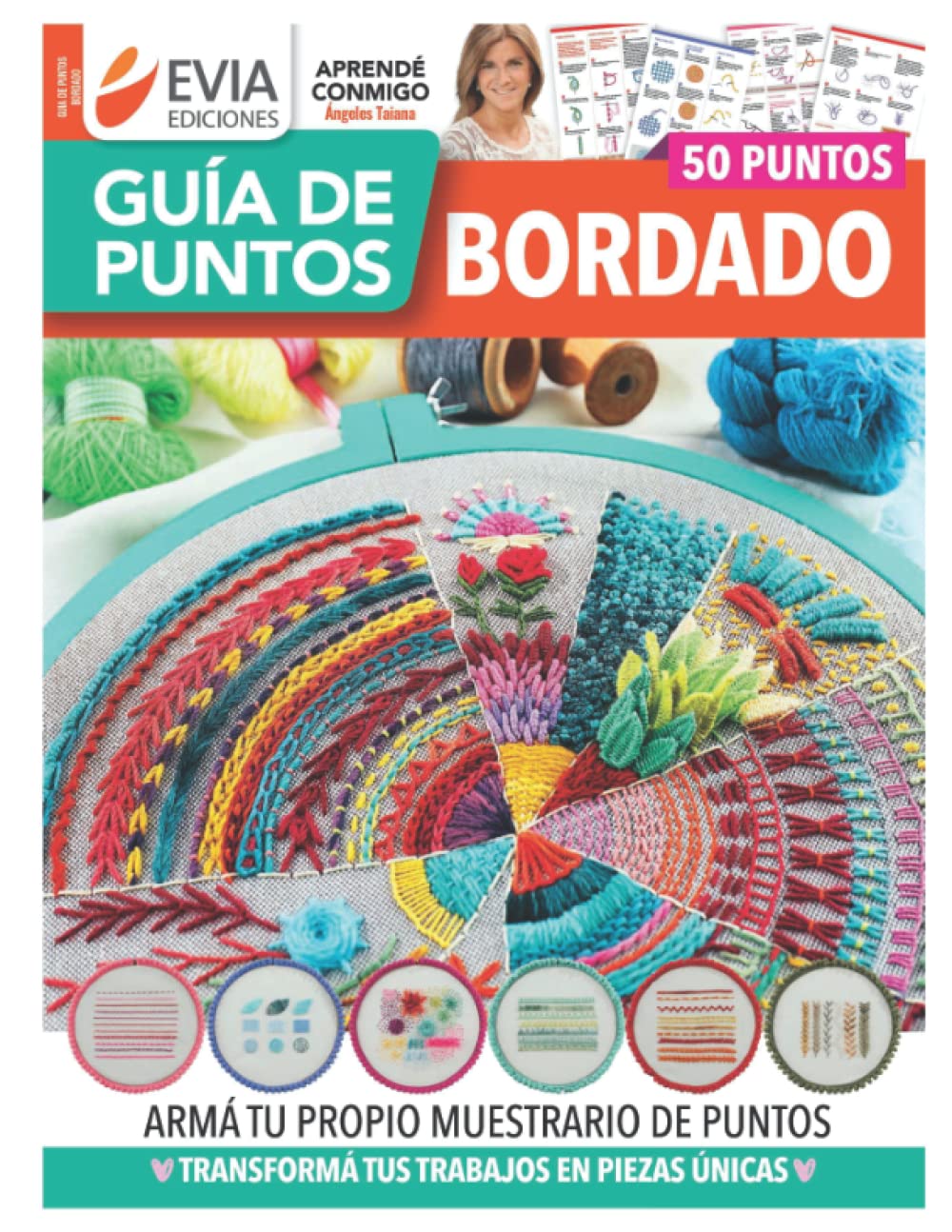 Libro: BORDADO: guía de puntos (Spanish Edition)