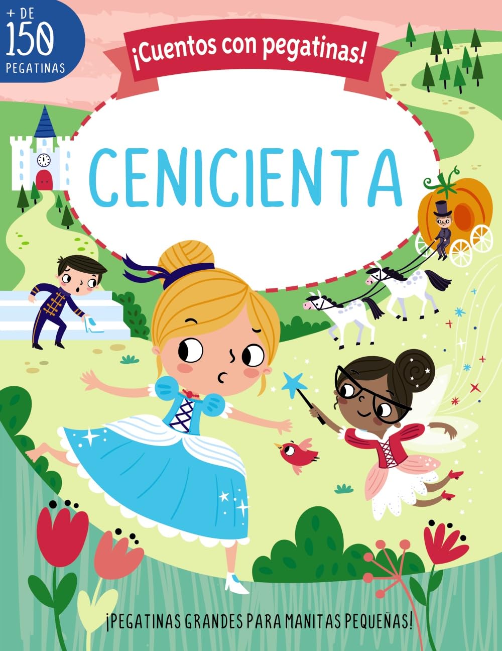 Libro: ¡Cuentos con pegatinas! Cenicienta