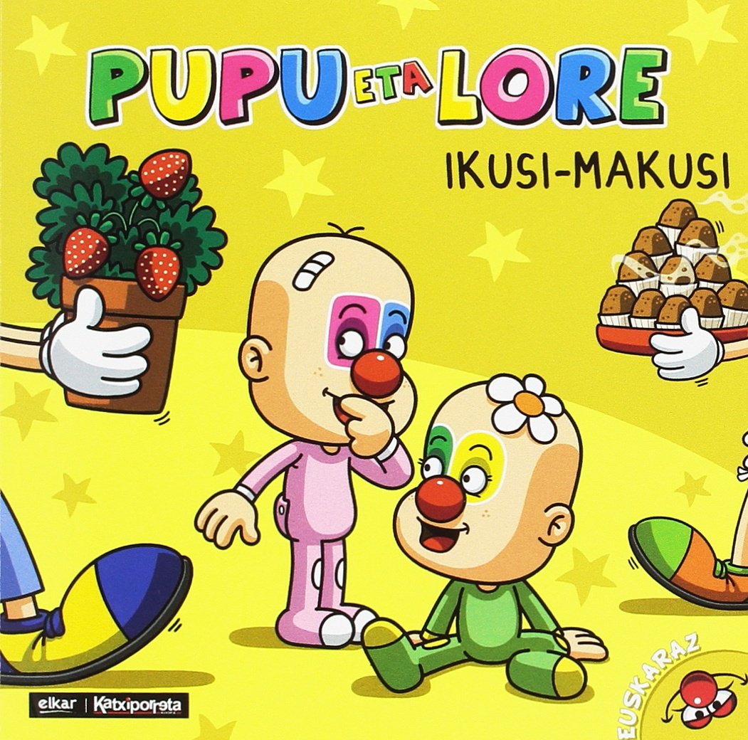 Libro: Pupu eta Lore ikusi-makusi