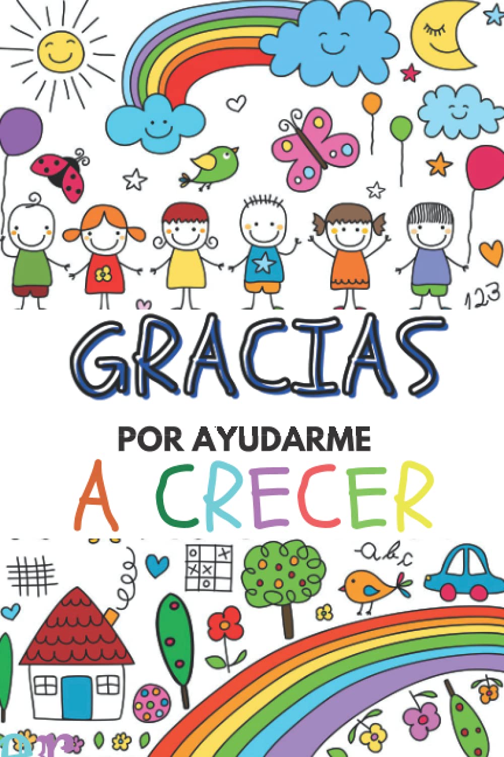 Libro: Gracias por ayudarme a crecer: Regalo original para maestra, maestro y profesor | cuaderno subrayado 6 × 9 / libro de trabajo diseñado ... primaria o secundaria, diario 120 páginas