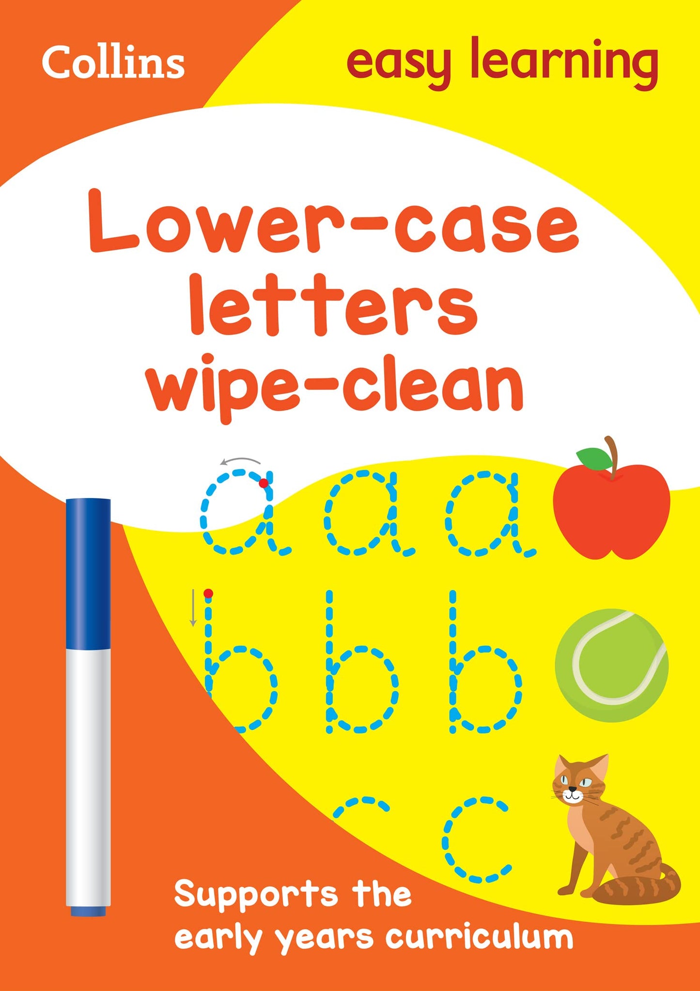 Libro: Lower Case Letters Age 3-5 Wipe Clean Activity Book: The ideal home learning resource packed with letter writing practice and early childhood education activities (Collins Easy Learning Preschool)