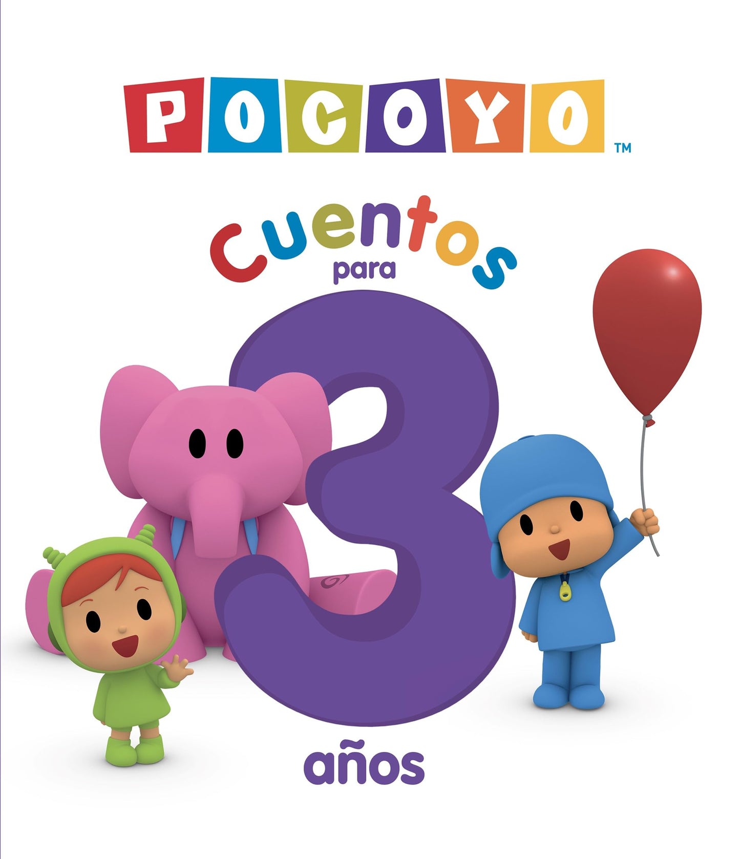 Libro: Pocoyó. Recopilatorio de cuentos - Cuentos para 3 años (5 cuentos) (Cuentos infantiles)