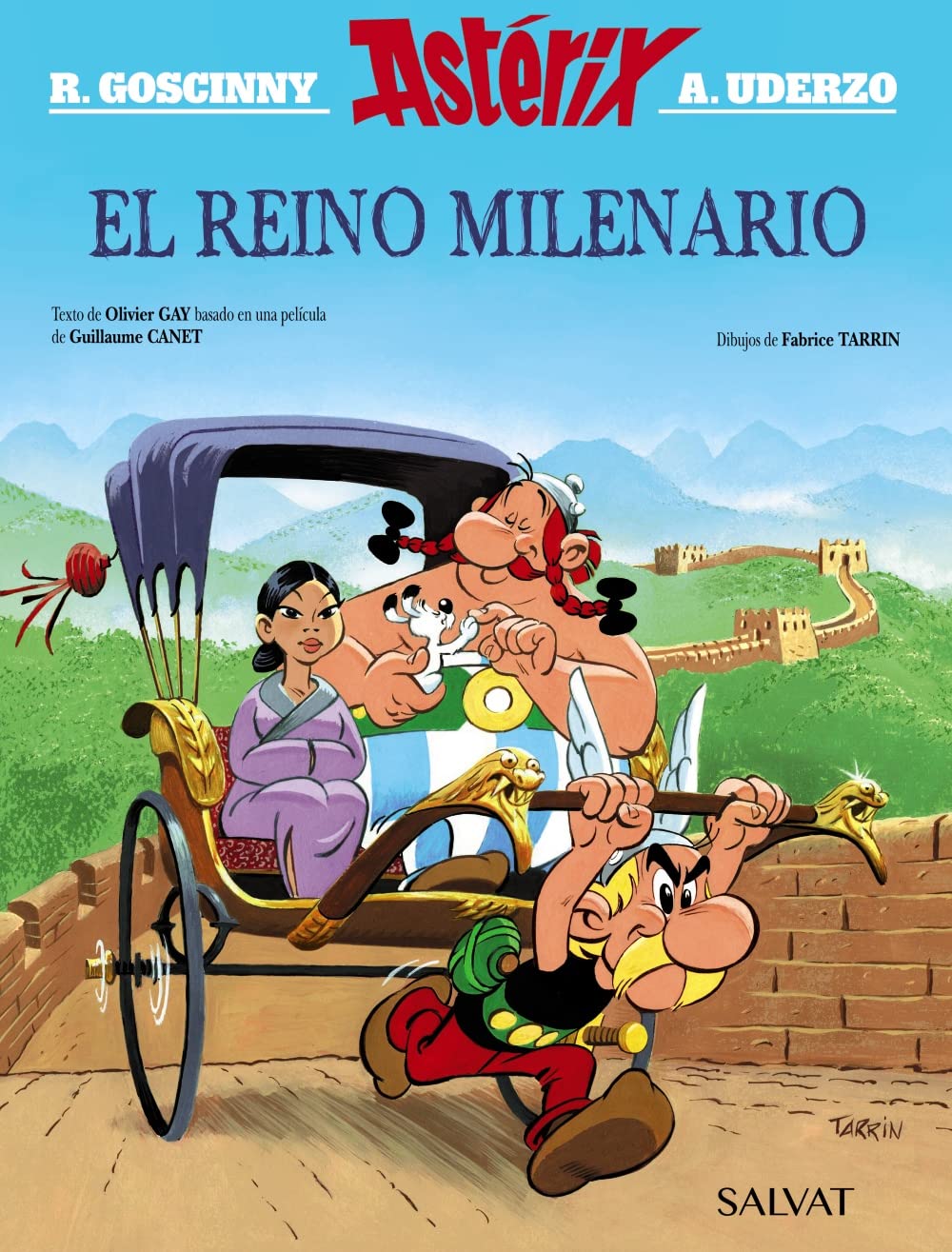 Libro: El reino milenario. El álbum de la película (Astérix)