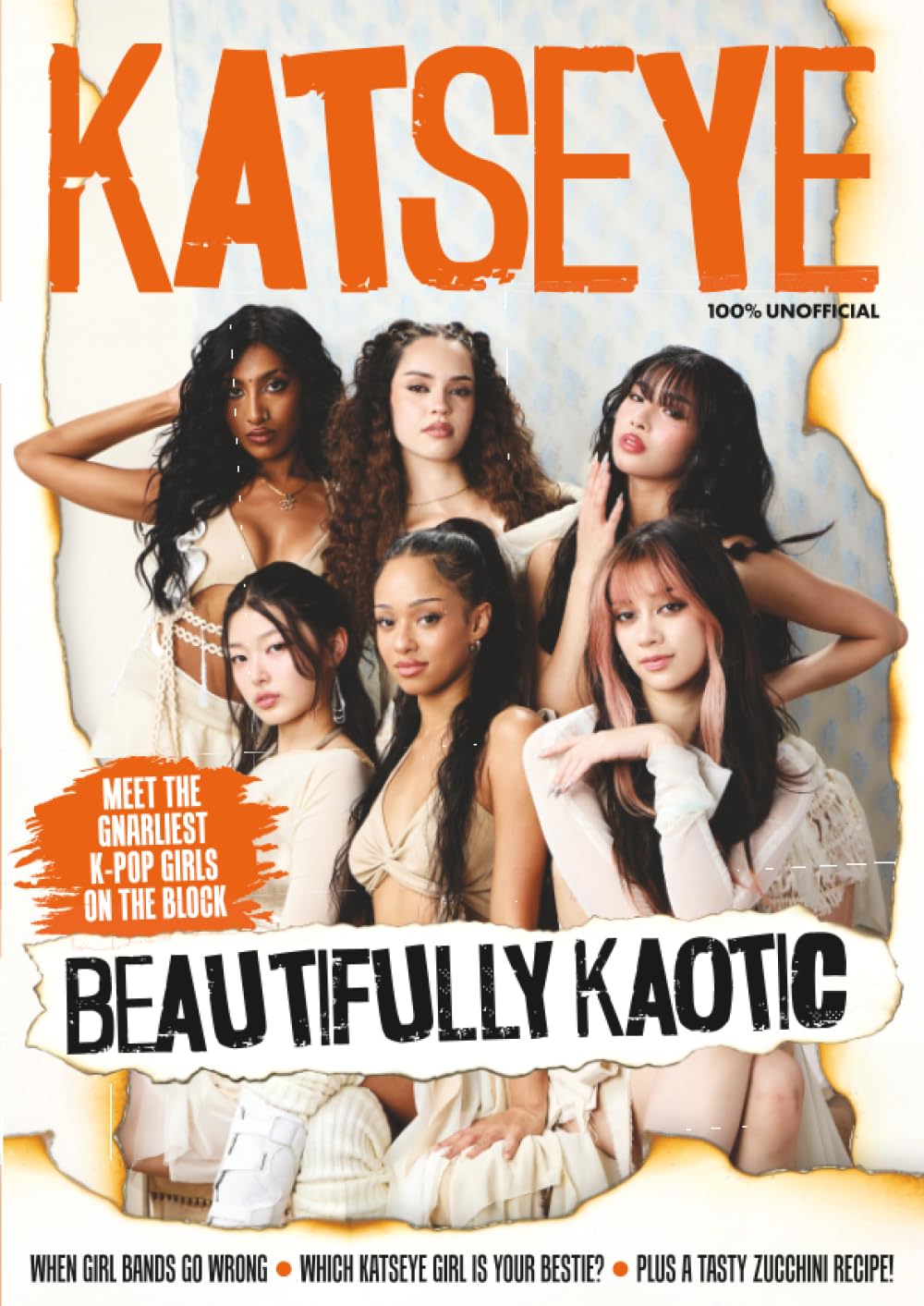 Libro: KATSEYE Special Edition Fan Book Magazine: Pop Star Academy Behind-the-Scenes | 100% Unofficial Fan Guide & Photos | K-Pop Girl Group Collectible