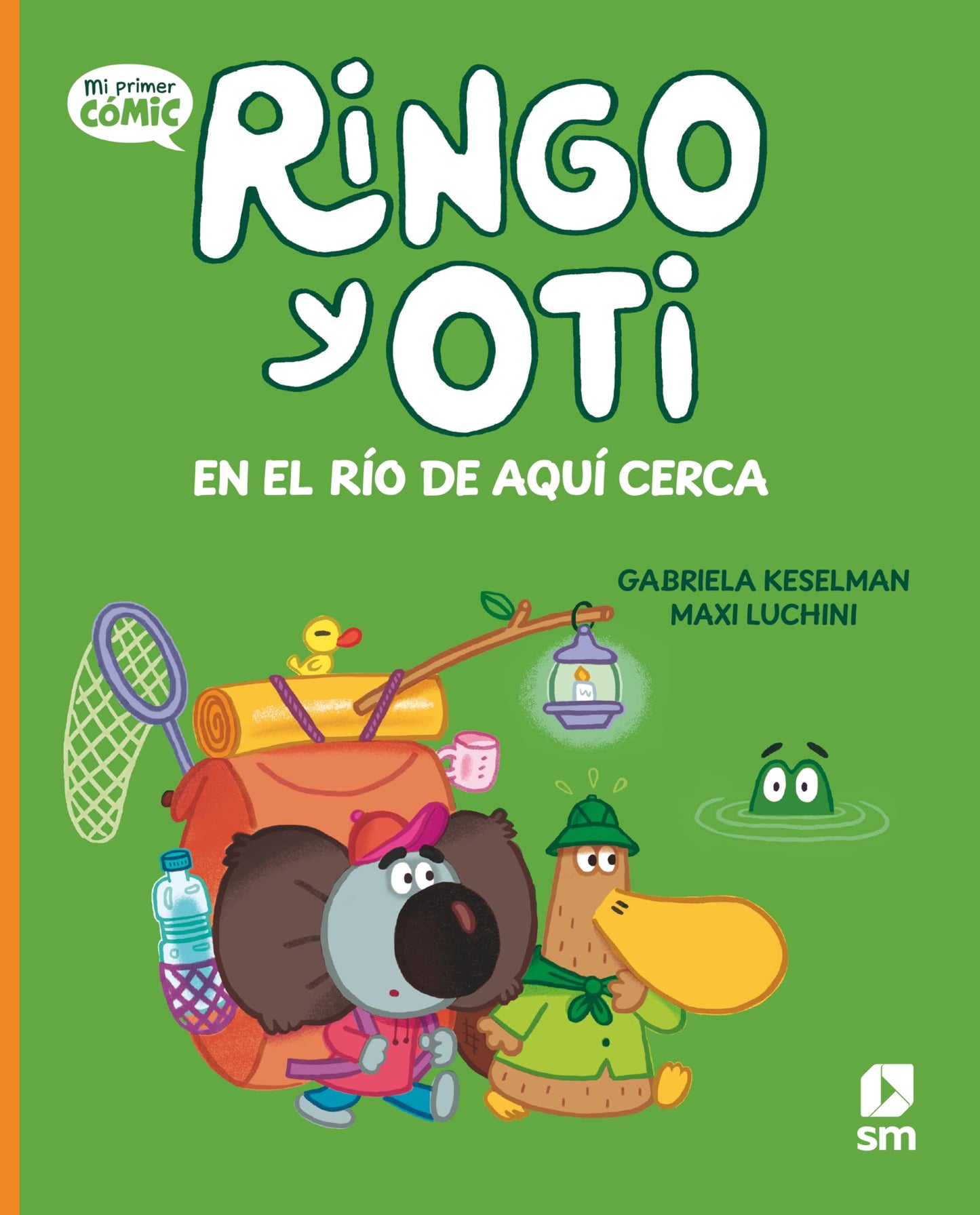 Libro: Ringo y Oti en el río de aquí cerca