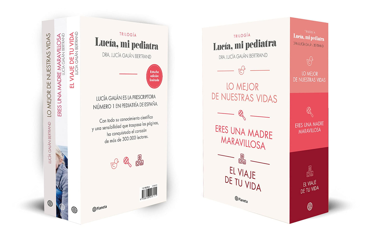 Libro: Estuche Trilogía de Lucía, mi pediatra: Lo mejor de nuestras vidas, Eres una madre maravillosa y El viaje de tu vida (Prácticos)