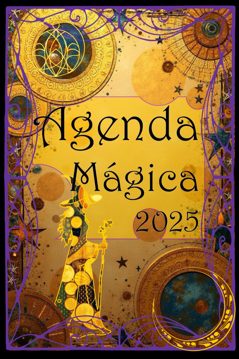 Libro: Agenda Mágica 2025: Calendario de la Bruja 2025 (Spanish Edition)