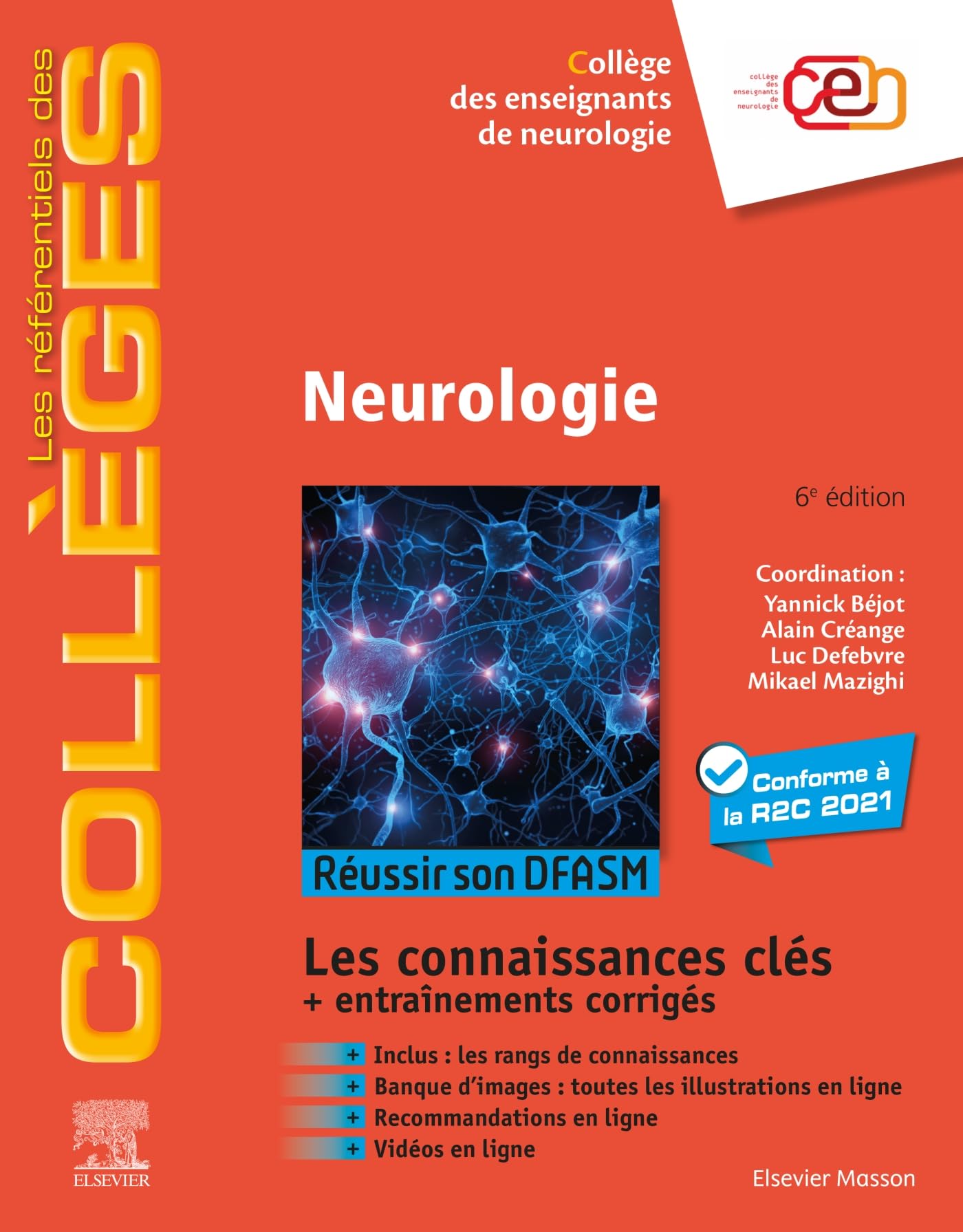 Libro: Neurologie: Réussir son DFASM - Connaissances clés (French Edition)