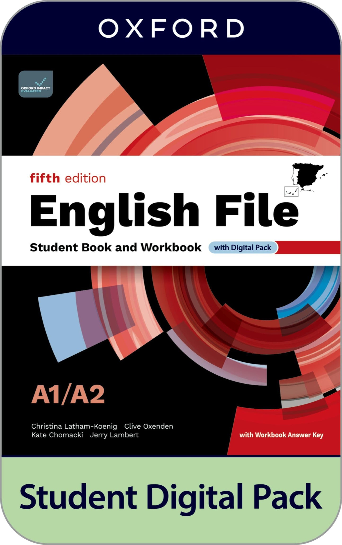 Libro: English File 5th Edition A1/A2. Student's Book and Workbook and digital with Key Pack