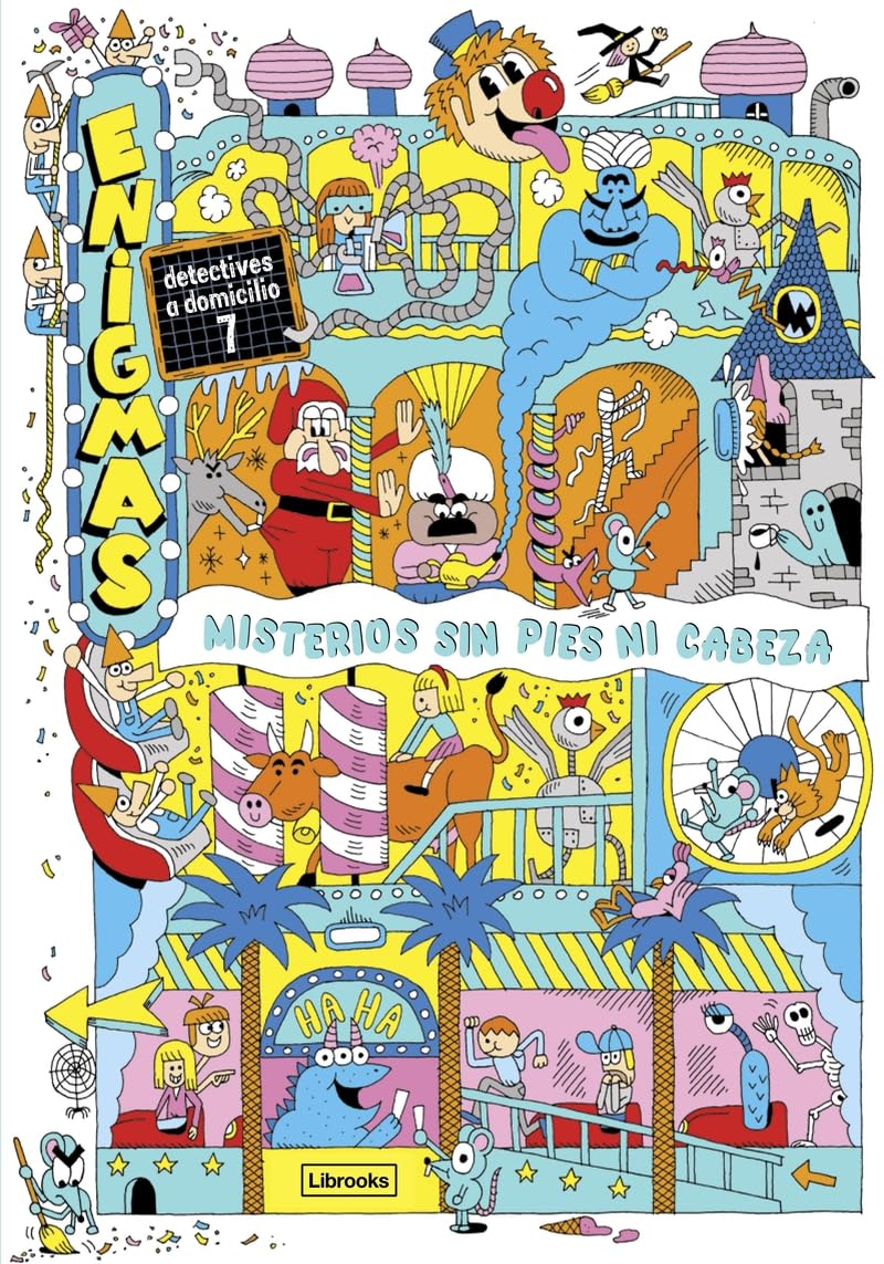 Libro: Enigmas. Detectives a domicilio 7. Misterios sin pies ni cabeza (Imagina)