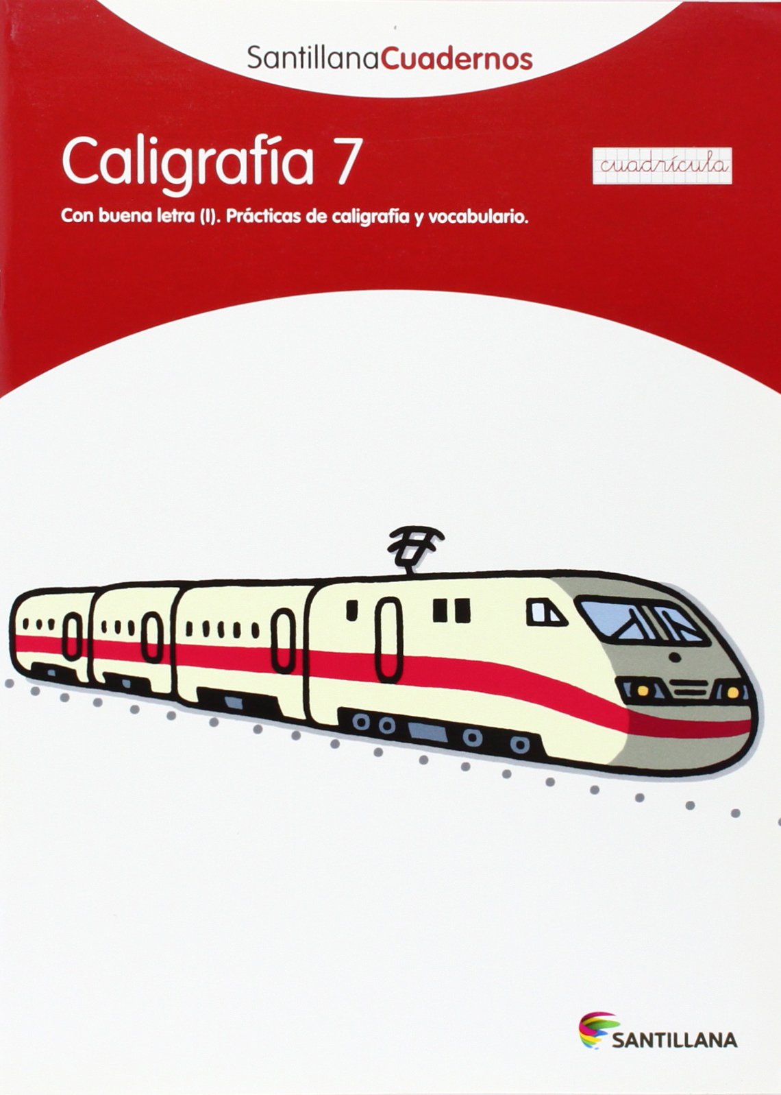 Libro: CALIGRAFIA 7 CUADRICULA SANTILLANA CUADERNOS