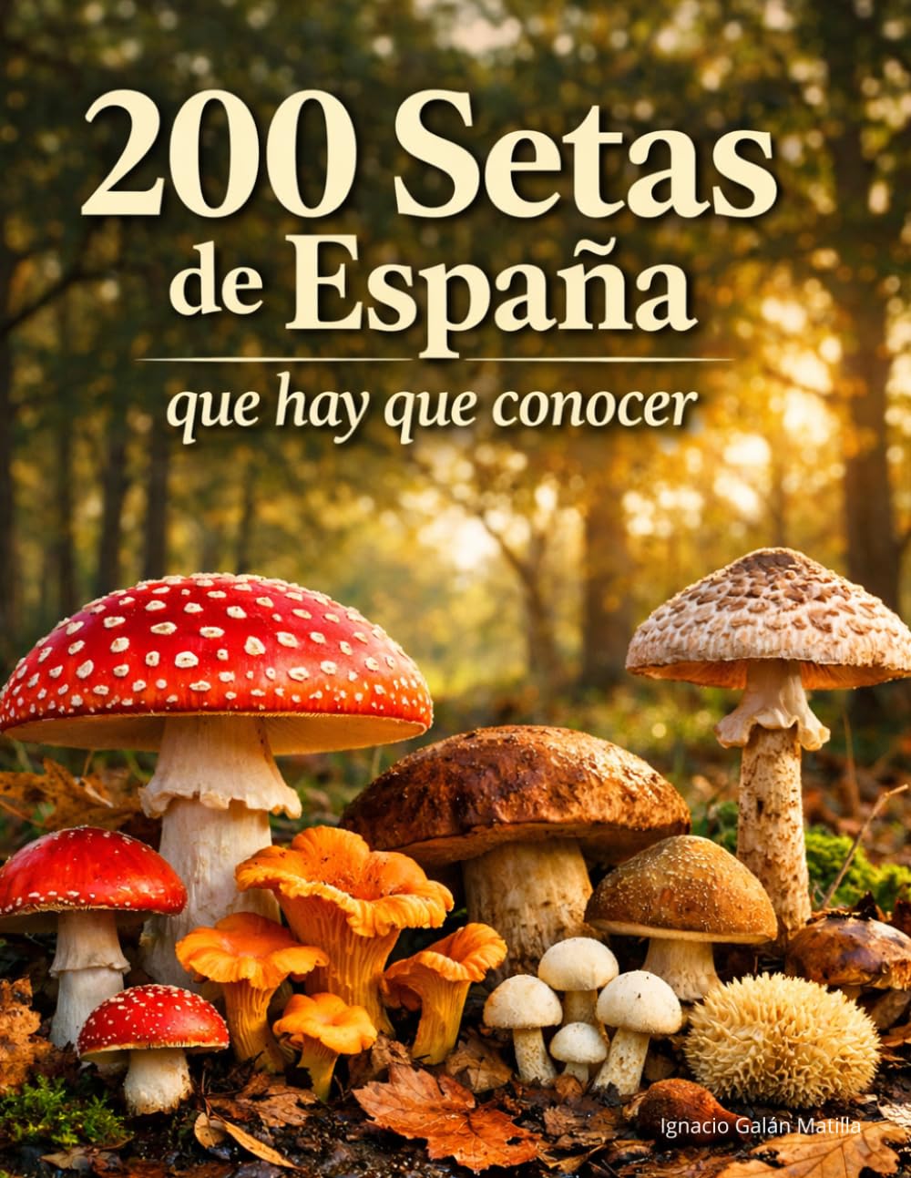 Libro: 200 Setas de España que Hay que Conocer: Guía visual completa para identificar setas comestibles, tóxicas y similares con fichas detalladas, hábitat y ... (Funginatura.com) (Spanish Edition)