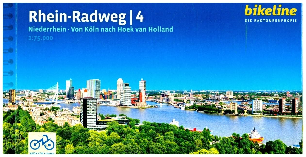 Libro: Rhein Radweg 4 Von Köln nach Hoek van Holland: Teil 4: Niederrhein · Von Köln nach Hoek van Holland, 447 km, 1:75.000, GPS-Tracks Download, LiveUpdate (Radtourenbücher)