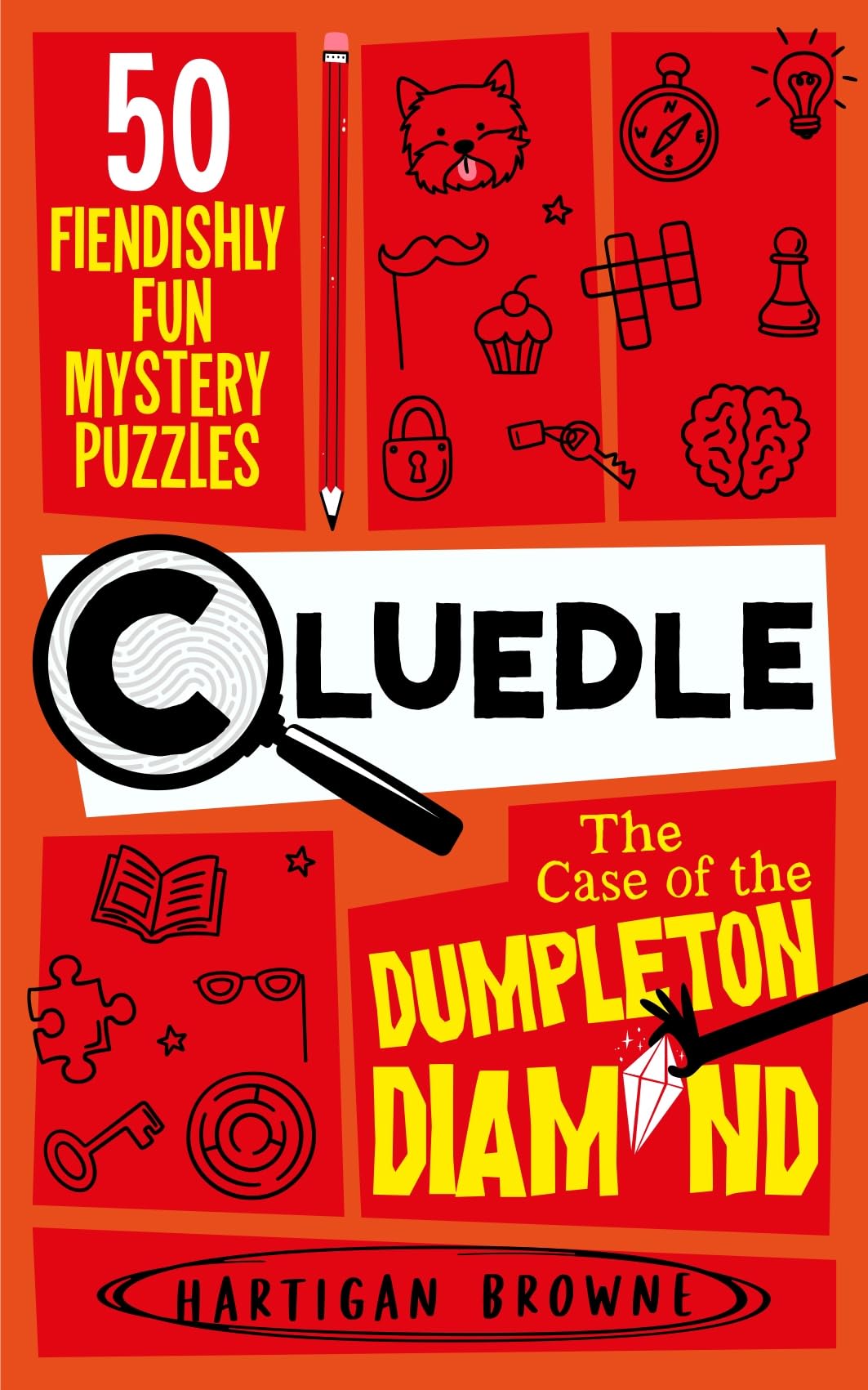 Libro: Cluedle - The Case of the Dumpleton Diamond: 50 Fiendishly Fun Mystery Puzzles for the Whole Family - Number 1 Bestseller