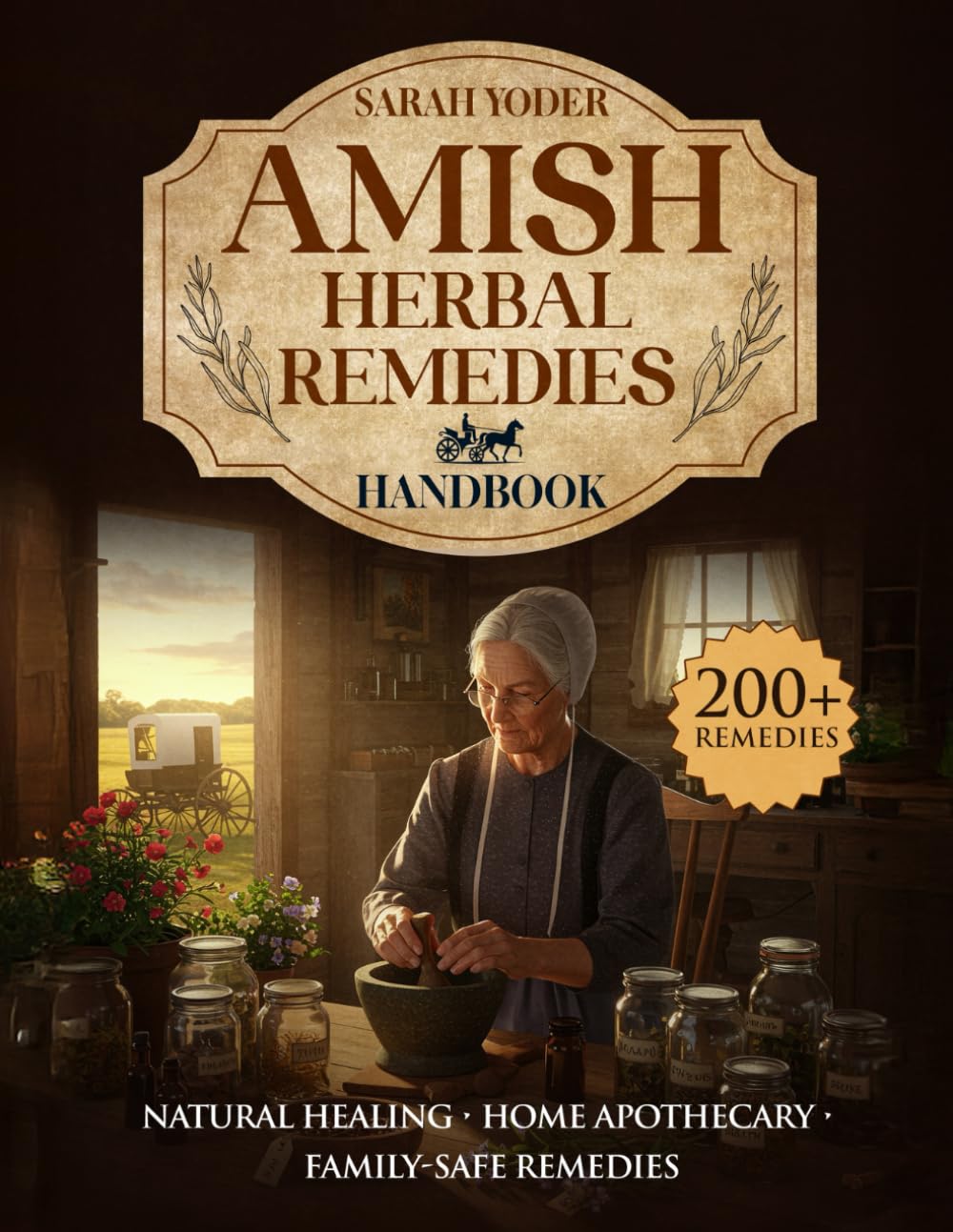 Libro: Amish Herbal Remedies Handbook: The Complete Guide to Natural Healing, Home Apothecary Wisdom, and Safe Remedies for the Whole Family (The Amish Self-Reliance Library)