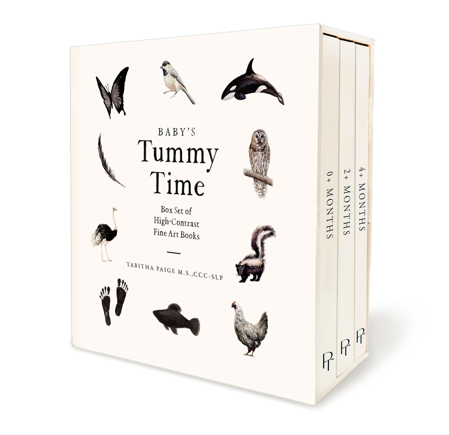 Libro: Baby's Tummy Time Book Box Set: A 3-Book Box Set of High-Contrast Art for Visual Stimulation at Tummy Time: 6 (Our Little Adventures Series)