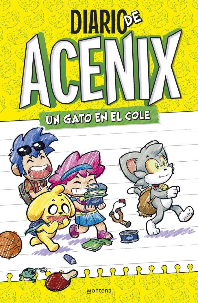 Libro: Un gato en el cole (Diario de Acenix 1): Un gato en el cole (Lo más visto)