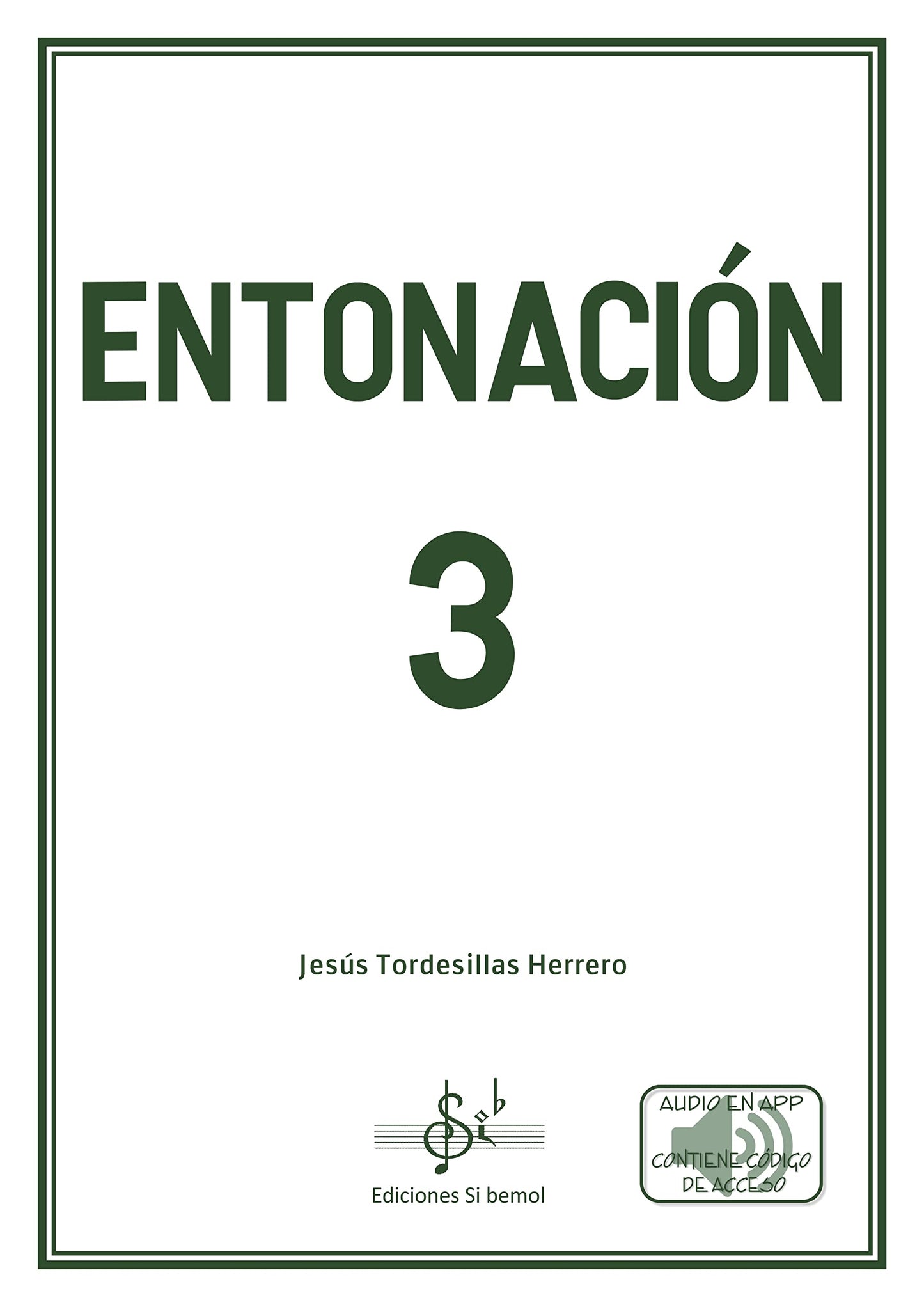 Libro: ENTONACIÓN 3