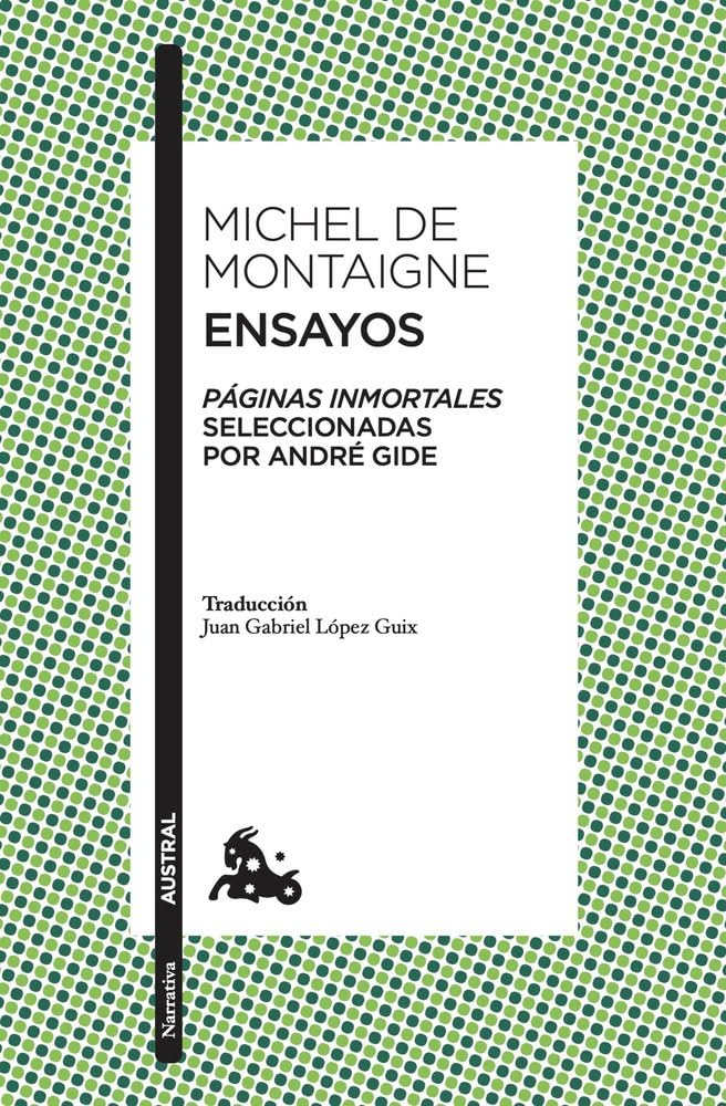 Libro: Ensayos: "Páginas inmortales" seleccionadas por André Gide (Clásica)