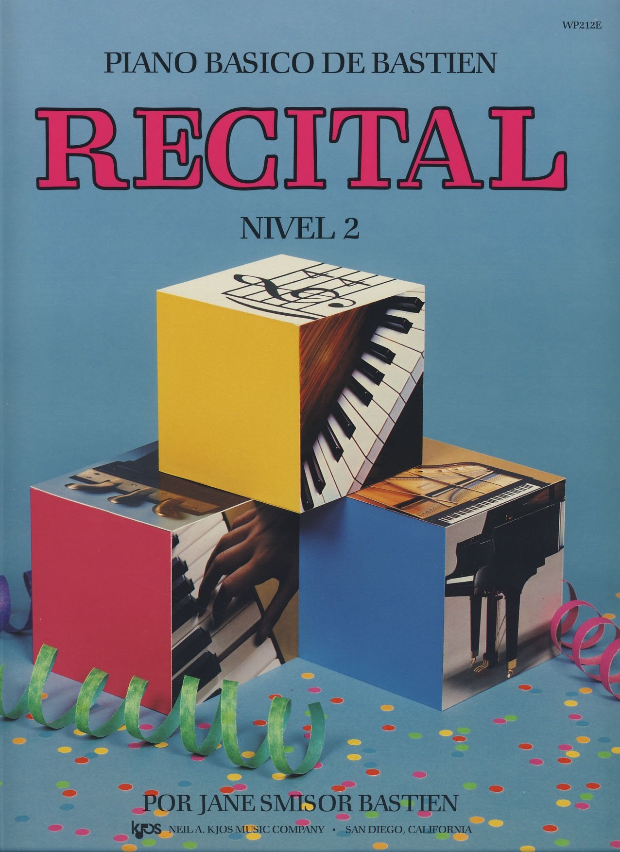 Libro: BASTIEN - Recital Nivel 2º para Piano (WP212E)