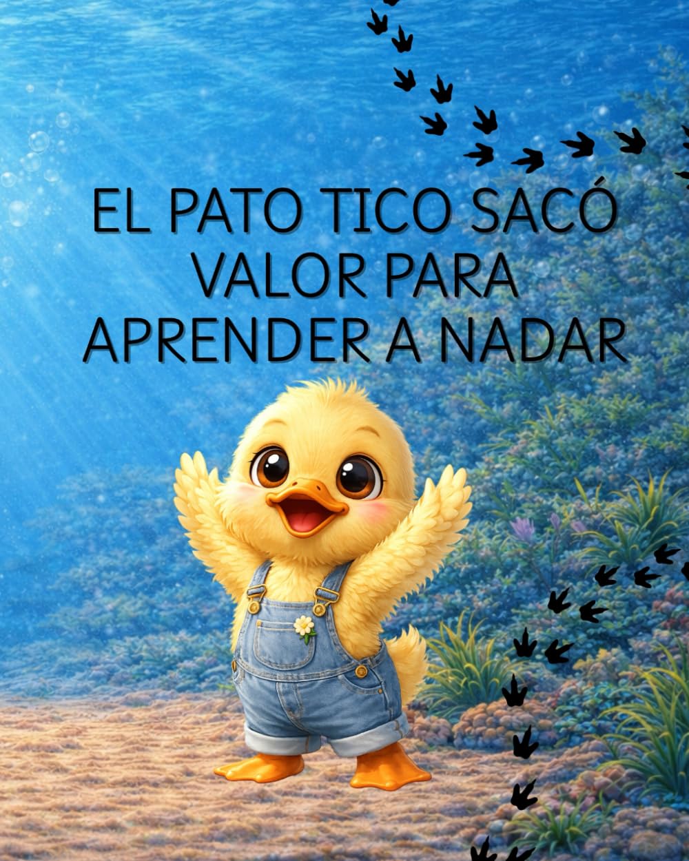 Libro: EL PATO TICO SACÓ VALOR PARA APRENDER A NADAR