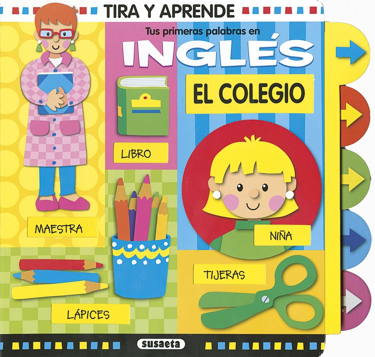 Libro: Tus primeras palabras en inglés. El colegio