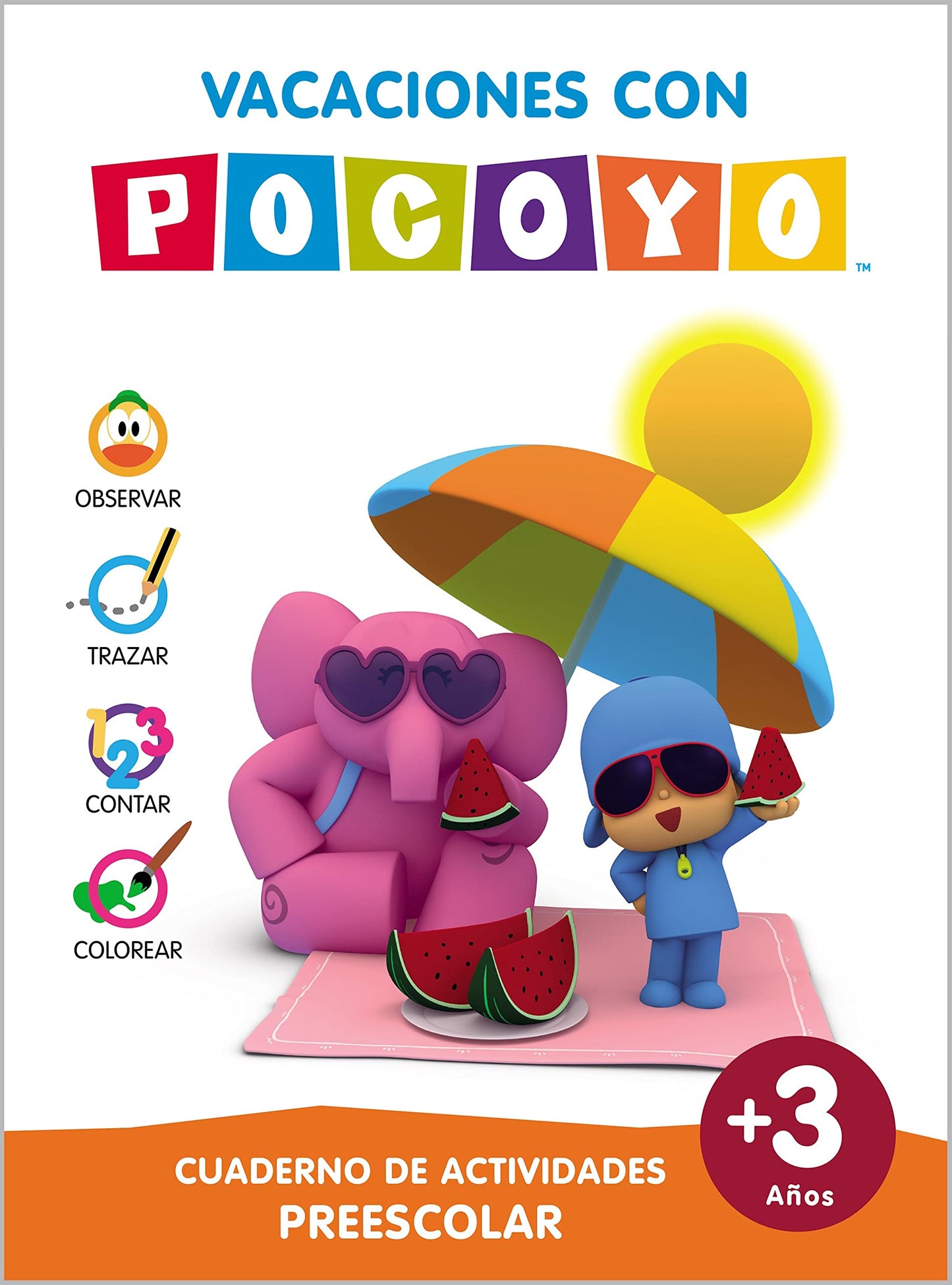 Libro: Pocoyó. Cuaderno de vacaciones - Vacaciones con Pocoyó (3 años): Cuaderno de actividades preescolar (Altea)