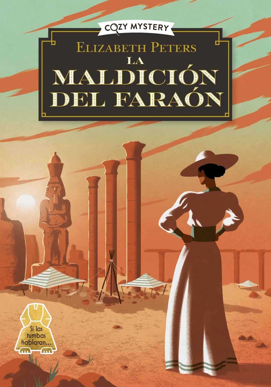 Libro: La maldición del faraón / The Curse of the Pharaoh: Los Misterios de Amelia Peabody / The Amelia Peabody Mysteries (2) (Cozy Mystery) (Spanish Edition)