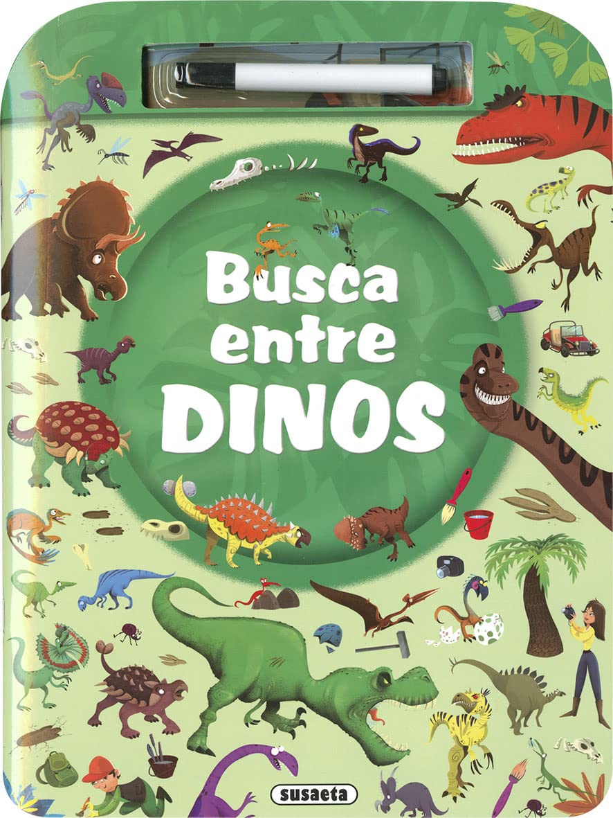 Libro: Dinosaurios (Busca, señala y borra)